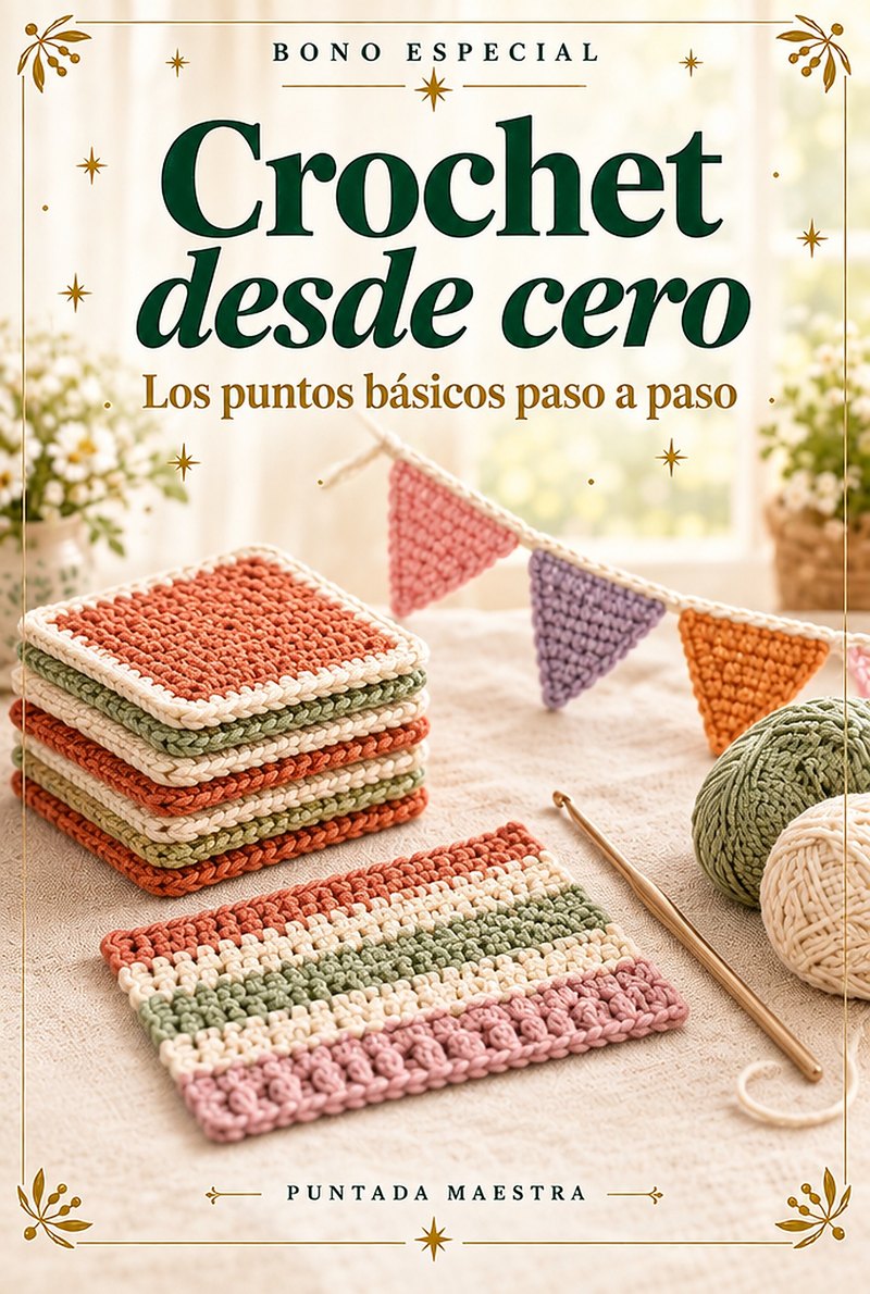 Portada de la guía Crochet desde cero